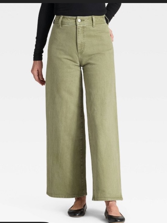 Universal Thread Denim - Universal Thread Sailor Wide Leg Ankle Jeans